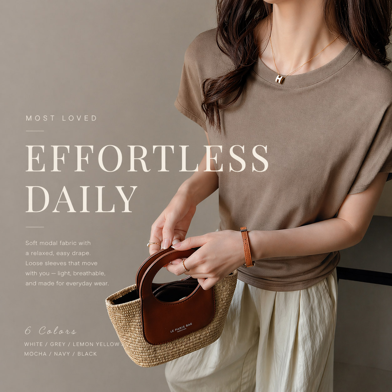 2026夏天舒適短袖上衣推薦，這個夏天穿得清爽舒適 Something Me女裝